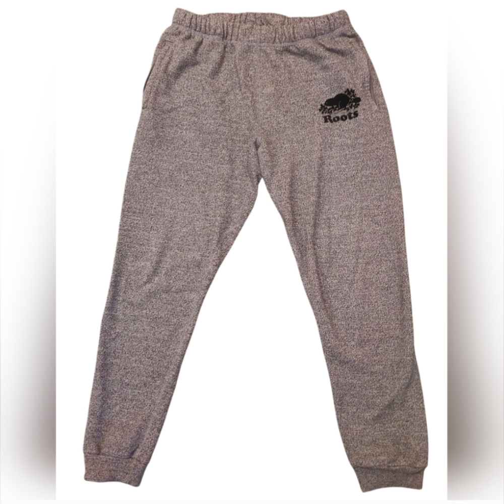 Roots Gray Joggers Men size Small